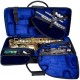 Protec Tri-Pac Case for Alto Sax, Clarinet & Flute